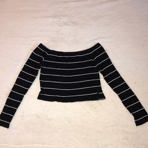 Off The Shoulder Crop Top